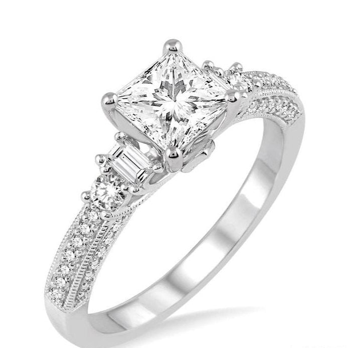 Parkplace Jewelers Princess Shape Diamond Engagement Ring 15632PPFVWG-LE
