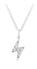 Parkplace Jewelers Lightning Bolt Petite Diamond Fashion Pendant 640A8PPTSPDWG