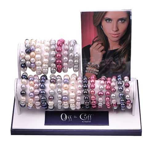 Parkplace Pearls Sterling Silver Freshwater Pearl Bangle Bracelet Assortment 603233