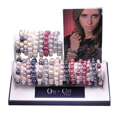 Parkplace Pearls Sterling Silver Freshwater Pearl Bangle Bracelet Assortment 603233