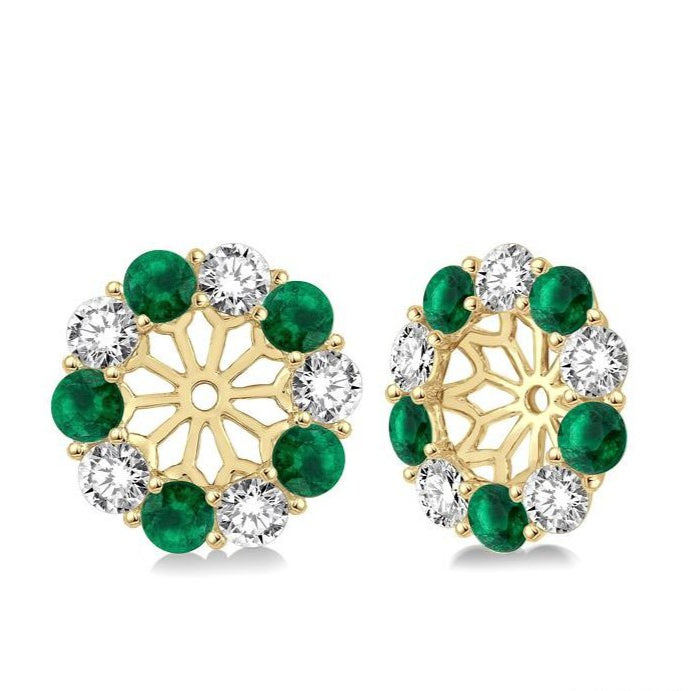 Parkplace Jewelers Gemstone & Diamond Earrings Jacket 65371PPFVEMYG