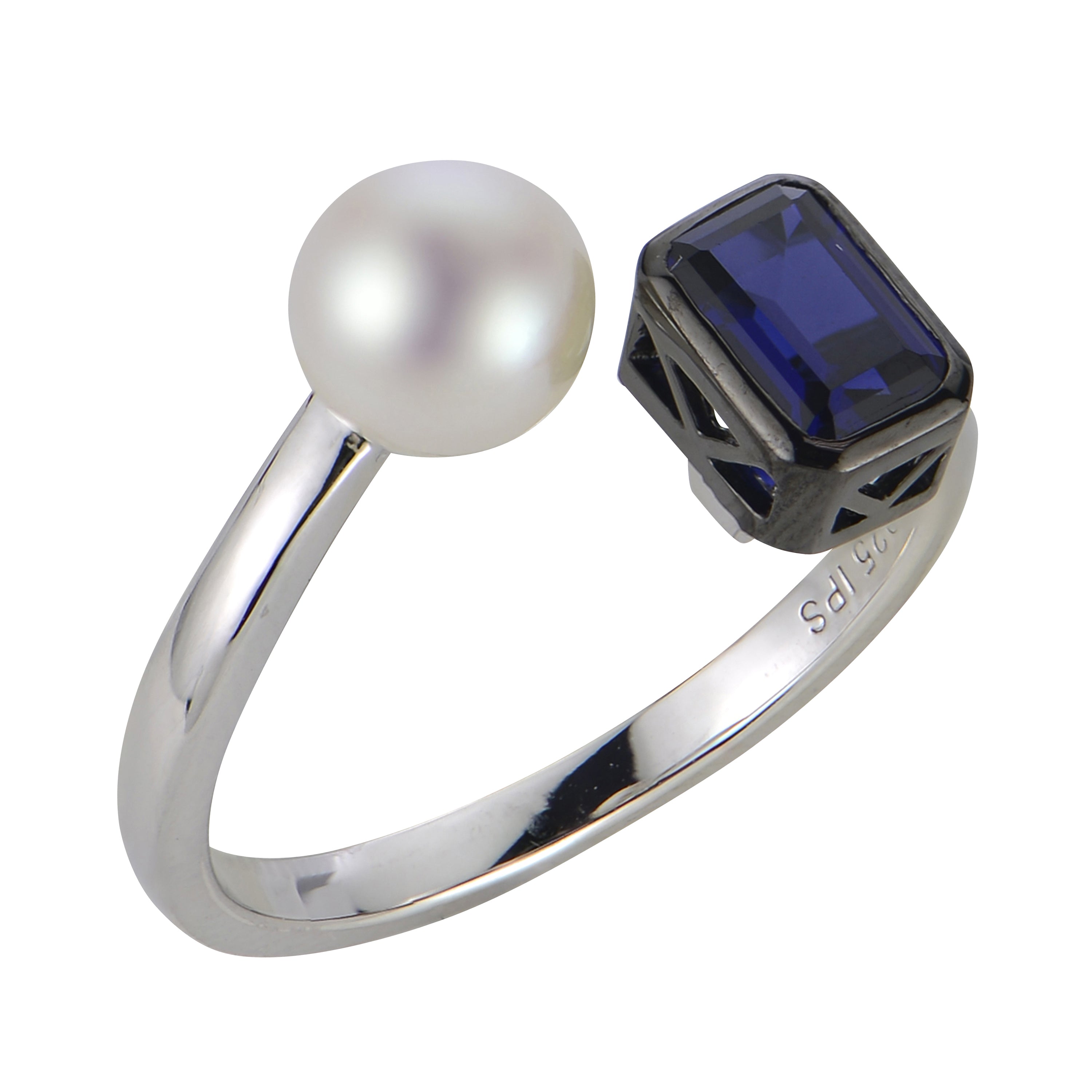 Parkplace Pearls Sterling Silver Freshwater Pearl Ring 612562/FWAA-7-CBS