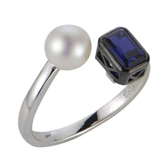 Parkplace Pearls Sterling Silver Freshwater Pearl Ring 612562/FWAA-7-CBS