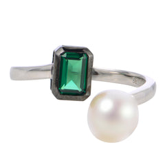 Parkplace Pearls Sterling Silver Freshwater Pearl Ring 612562/FWAA-7