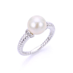 Parkplace Pearls Sterling Silver Freshwater Pearl Ring 616809/FW-7