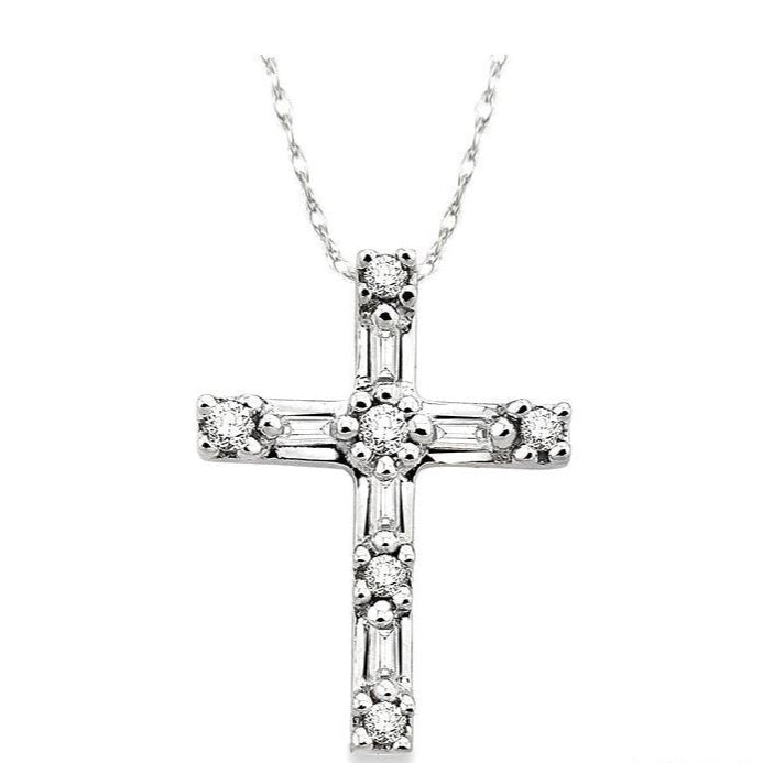 Parkplace Jewelers Cross Diamond Pendant 95208PPFXPDW