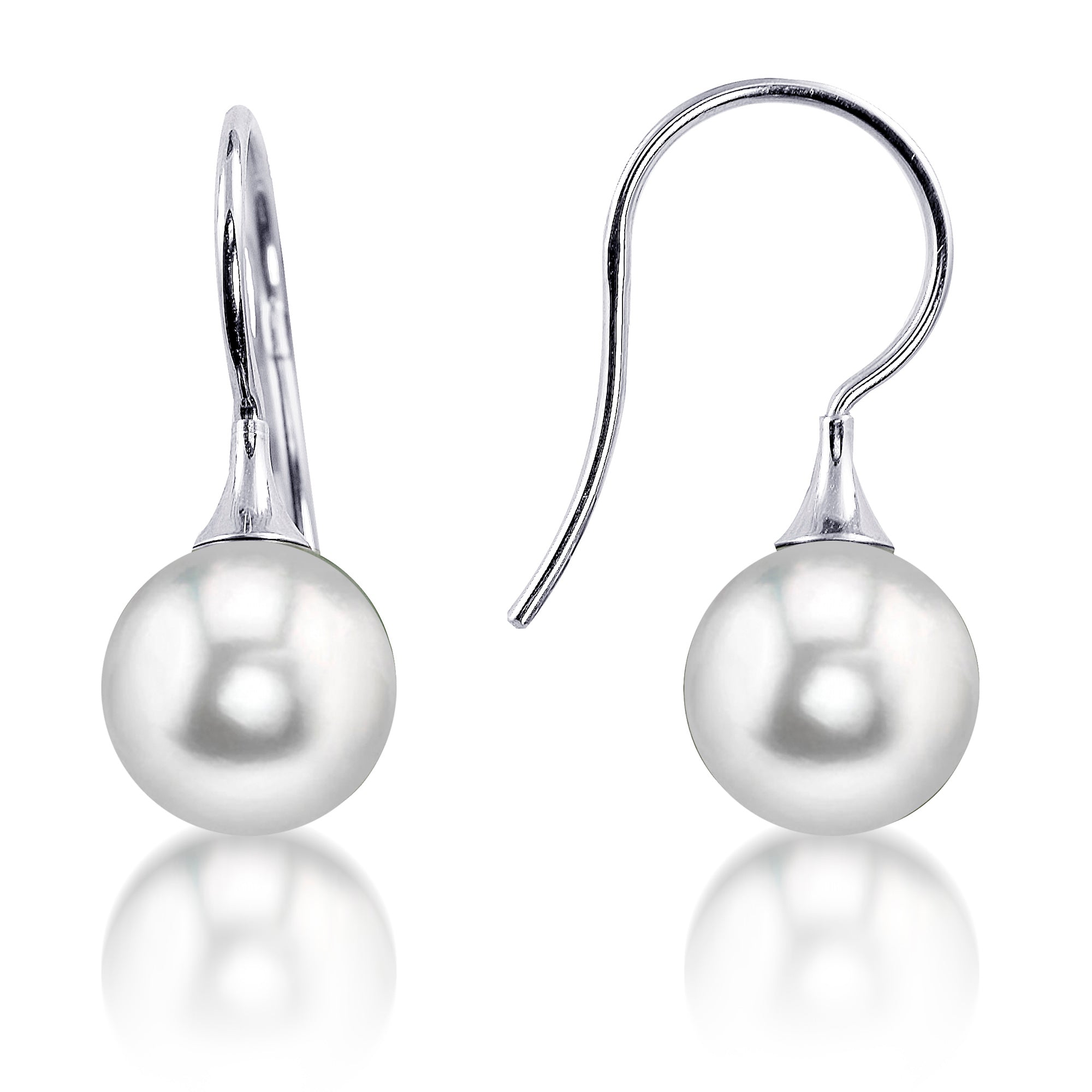 Parkplace Pearls Sterling Silver Freshwater Pearl Earring 621076/WHT