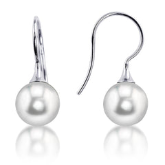 Parkplace Pearls Sterling Silver Freshwater Pearl Earring 621076/WHT