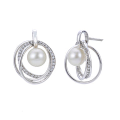 Parkplace Pearls Sterling Silver Freshwater Pearl Earring 621236/FW