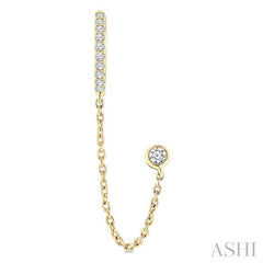 ASHI Diamond Fashion Chain Earrings 621K7PPTGERYG