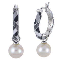 Parkplace Pearls Sterling Silver Freshwater Pearl Earring 622604/BWG