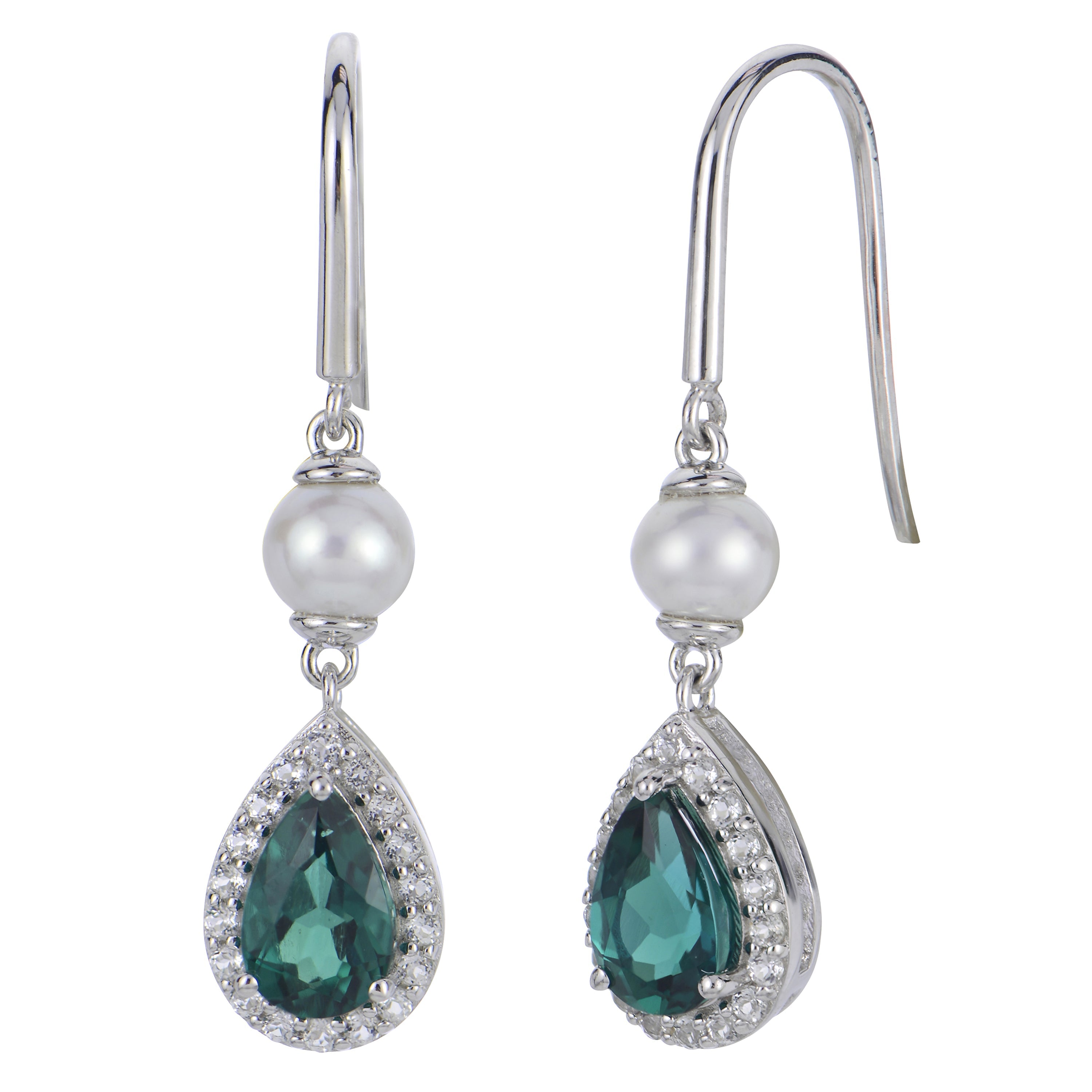 Parkplace Pearls Sterling Silver Freshwater Pearl Earring 622948/LCE-AA