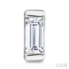ASHI Baguette Diamond Petite Fashion Earrings 622H8PPTGERWG