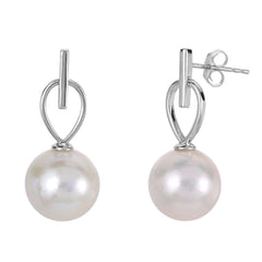 Parkplace Pearls Sterling Silver Freshwater Pearl Earring 623375