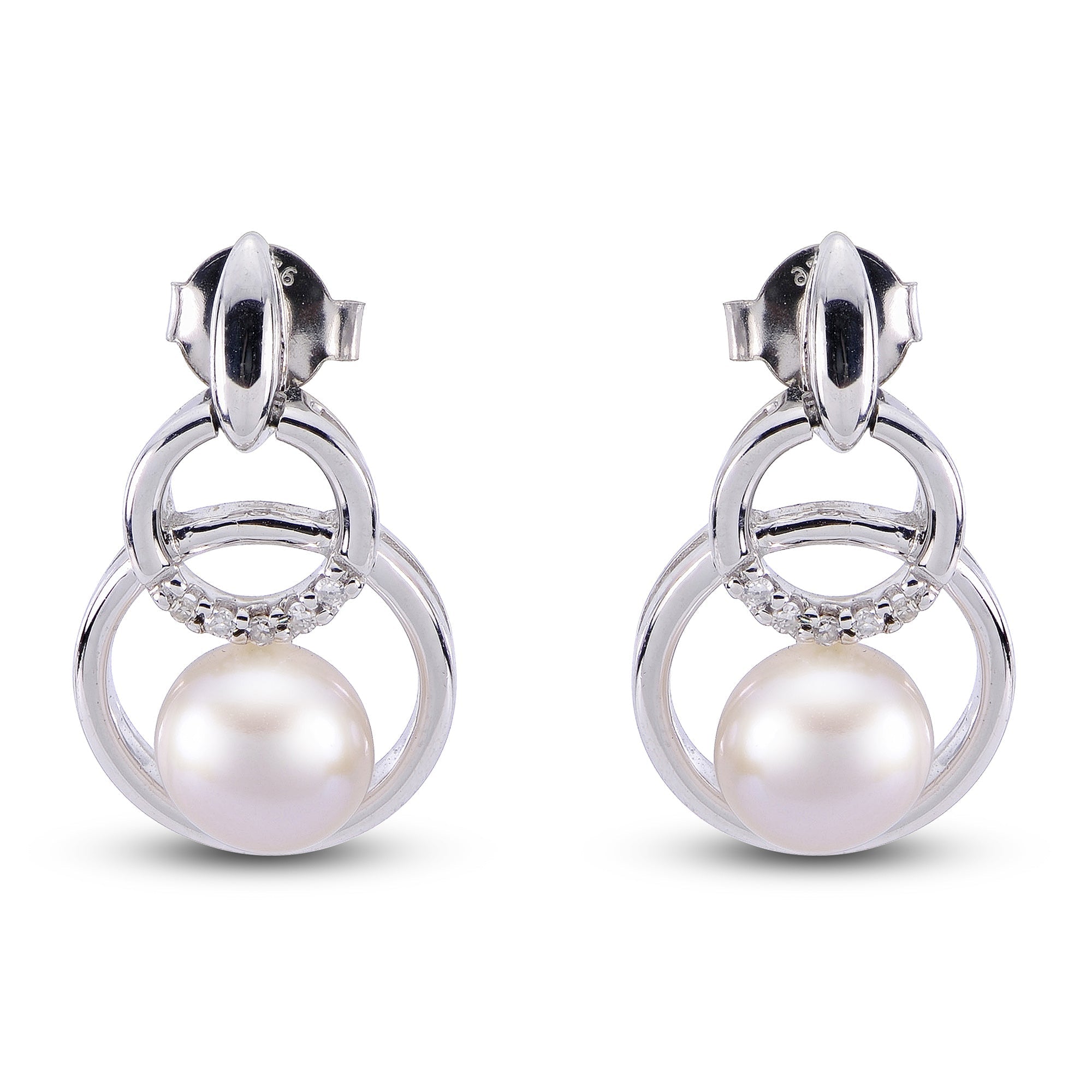 Parkplace Pearls Sterling Silver Freshwater Pearl Earring 624350/FW