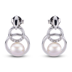 Parkplace Pearls Sterling Silver Freshwater Pearl Earring 624350/FW