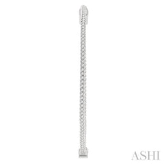 ASHI 1 3/4-Inch Round Inside-Out Diamond Hoop Earrings 624D1PPFGERWG