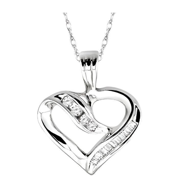 Parkplace Jewelers Heart Shape Diamond Fashion Pendant 93456PPTXPDW