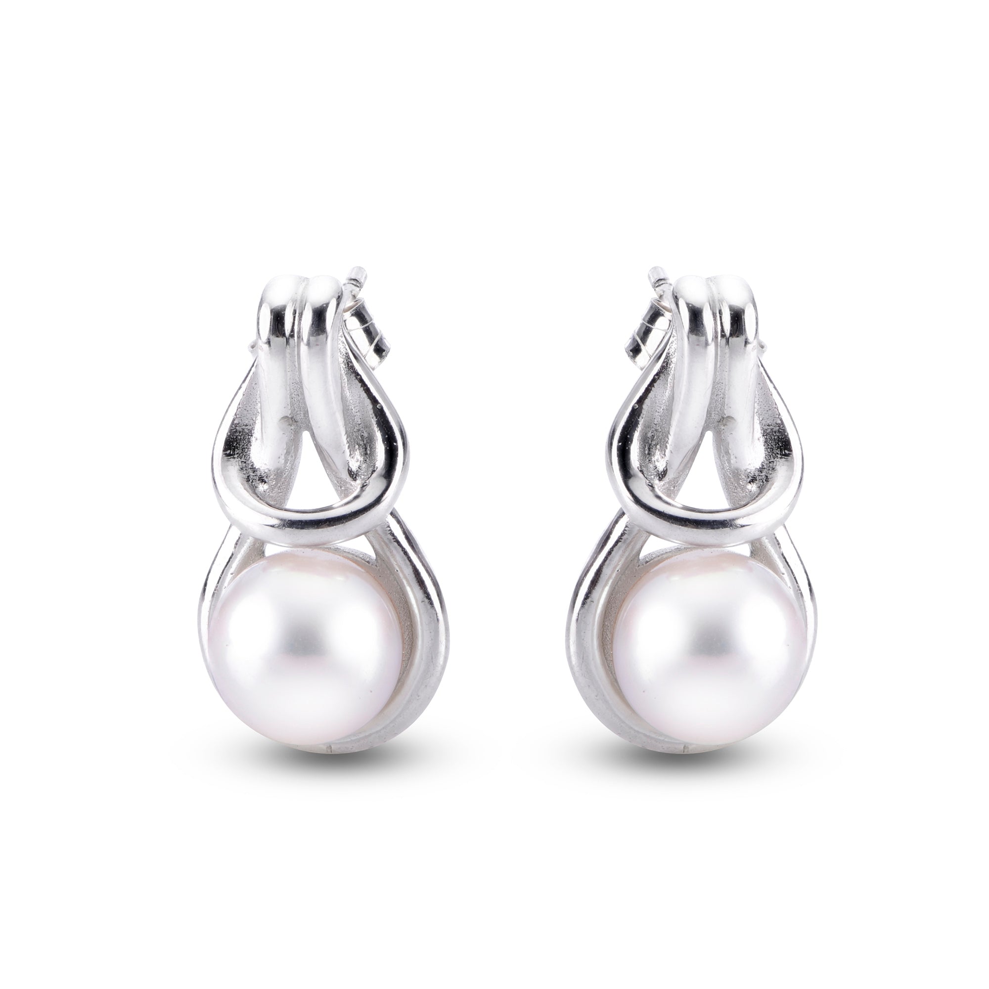 Parkplace Pearls Sterling Silver Freshwater Pearl Earring 625417