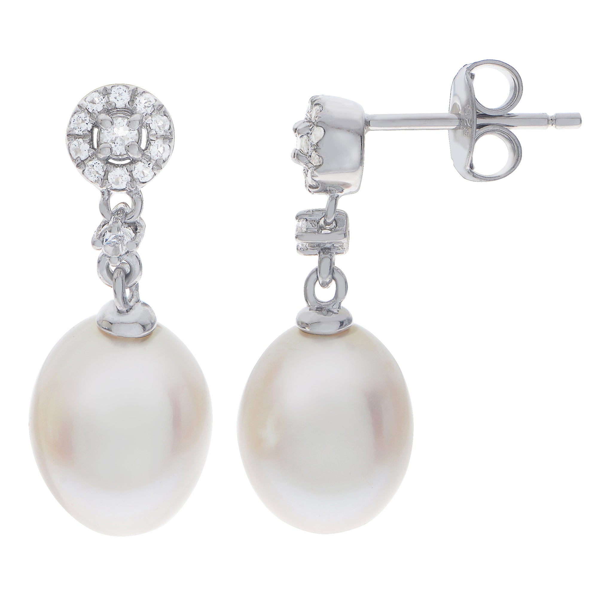 Parkplace Pearls Sterling Silver Freshwater Pearl Earring 625991/FW