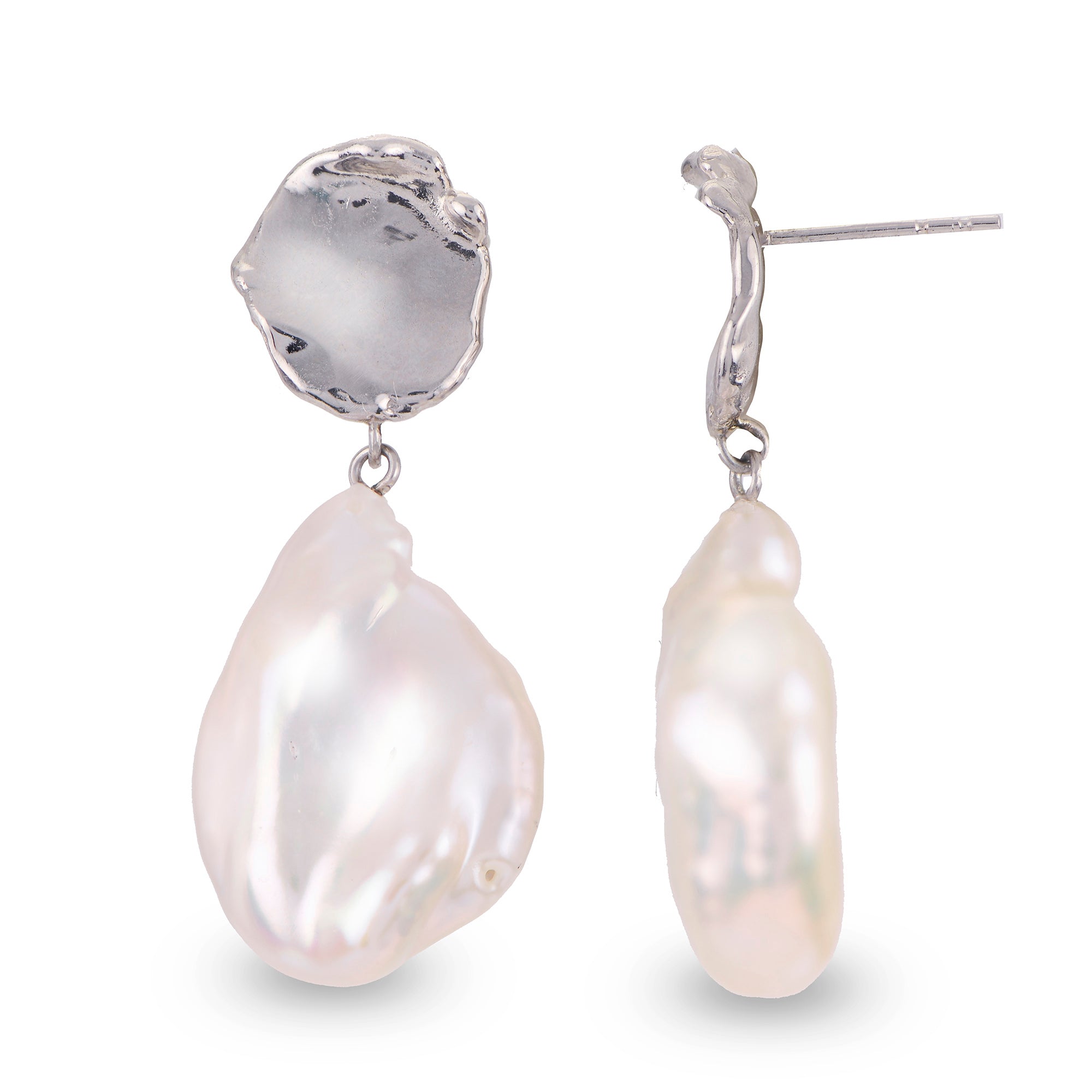 Parkplace Pearls Sterling Silver Freshwater Pearl Earring 626443/FW