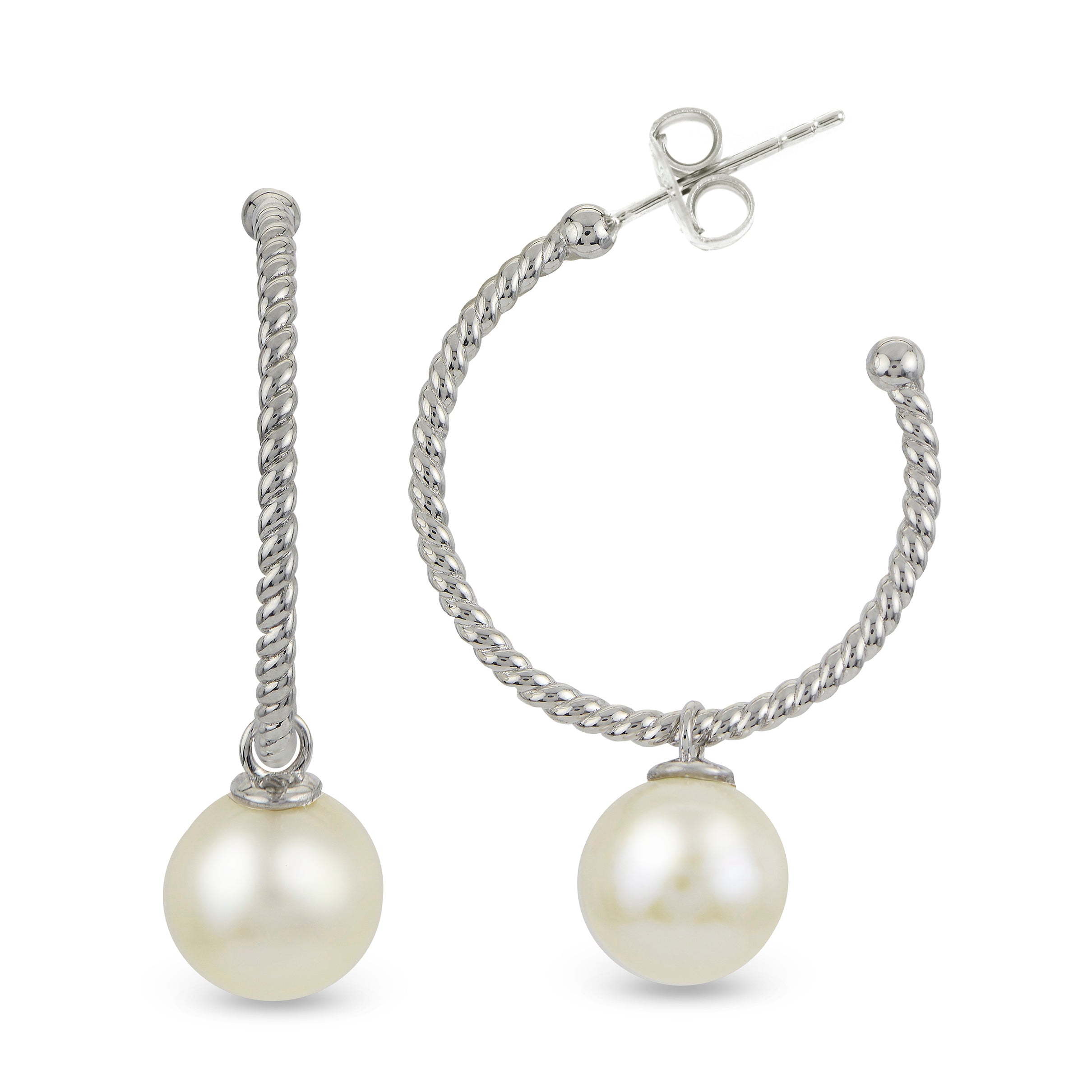 Parkplace Pearls Sterling Silver Freshwater Pearl Earring 626710/FW