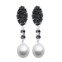 Parkplace Pearls Sterling Silver Freshwater Pearl Earring 626817