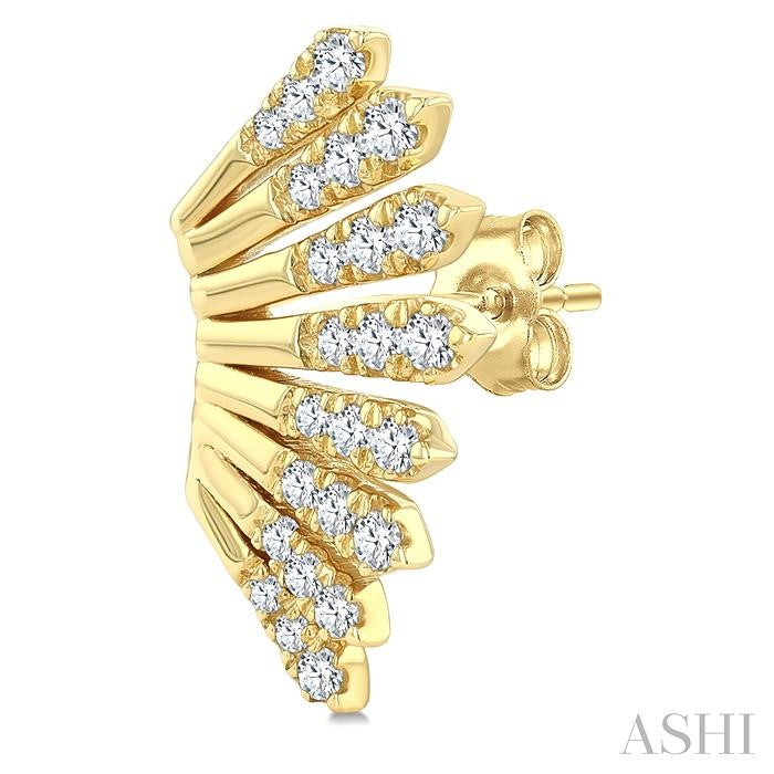 ASHI Diamond Fashion Ear Climbers 626K5PPFGERYG
