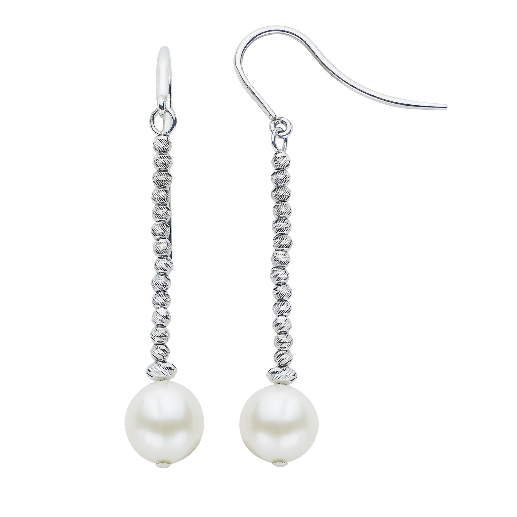 Parkplace Pearls Sterling Silver Freshwater Pearl Earring 628376/FW-RH