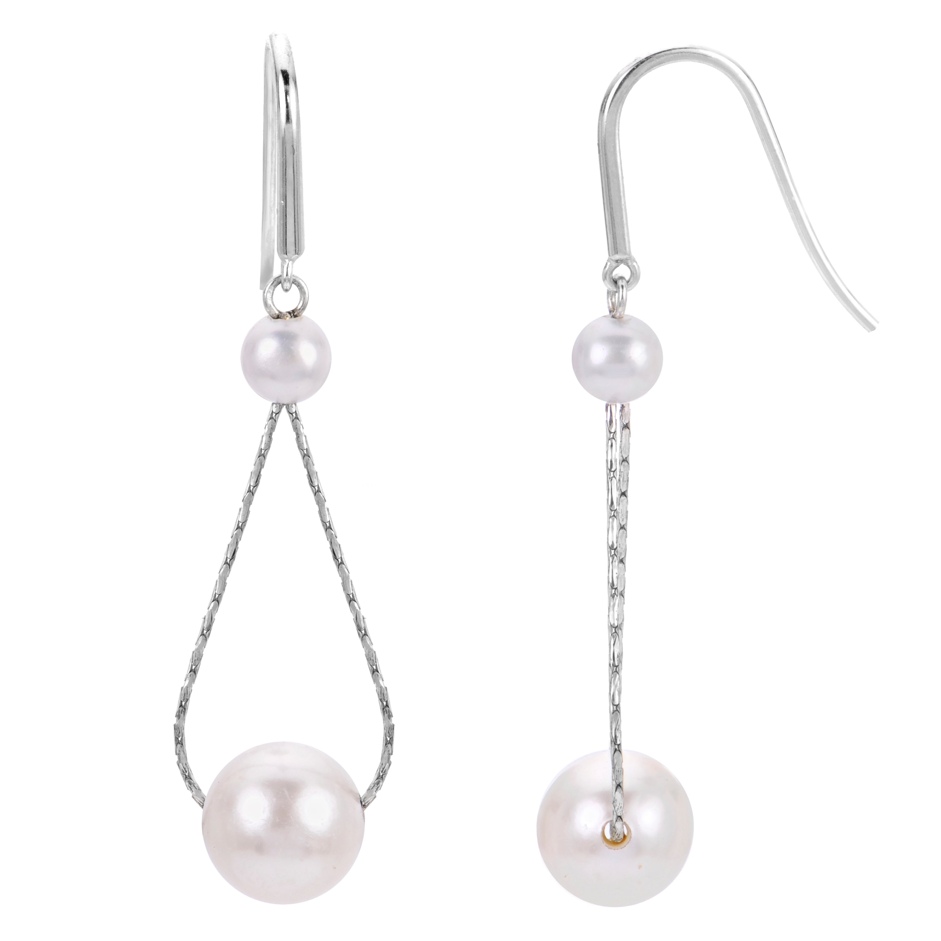 Parkplace Pearls Sterling Silver Freshwater Earring 628541/FW