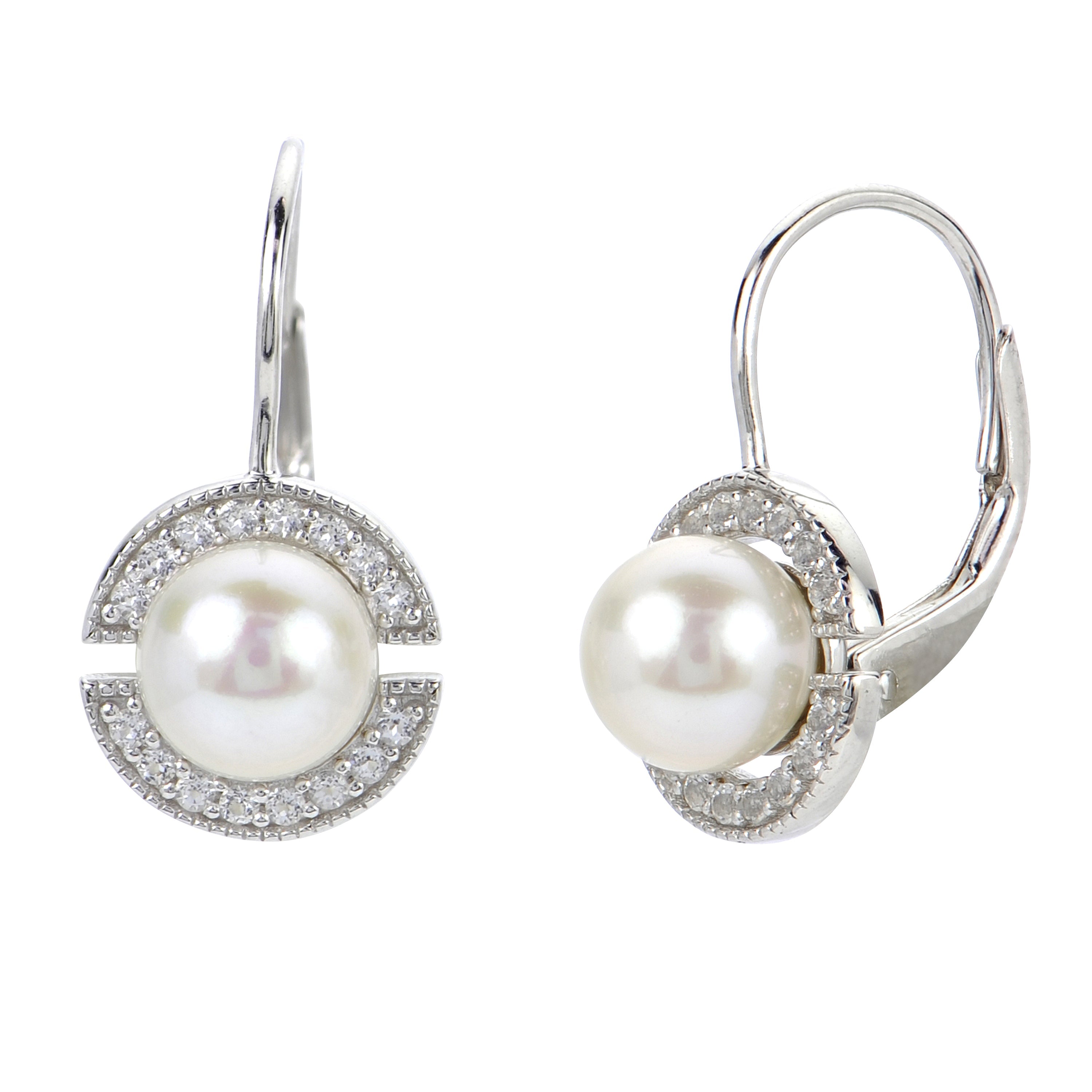 Parkplace Pearls Sterling Silver Freshwater Pearl Earring 629850/FW