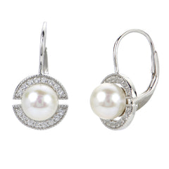 Parkplace Pearls Sterling Silver Freshwater Pearl Earring 629850/FW