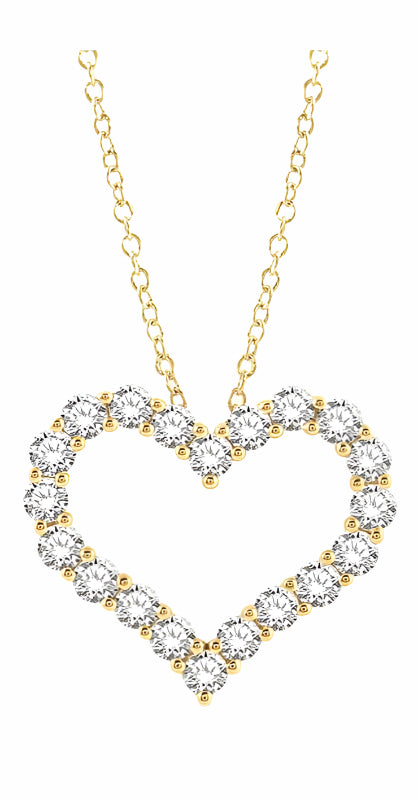 Parkplace Jewelers Heart Shape Diamond Pendant 94050PPFGPDYG-4.00