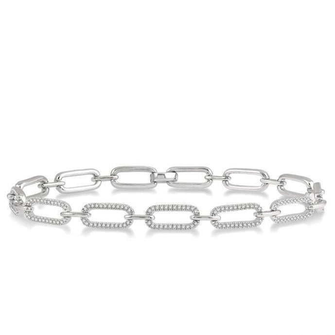 Parkplace Jewelers Paper Clip Diamond Fashion Bracelet 75971PPFHWG