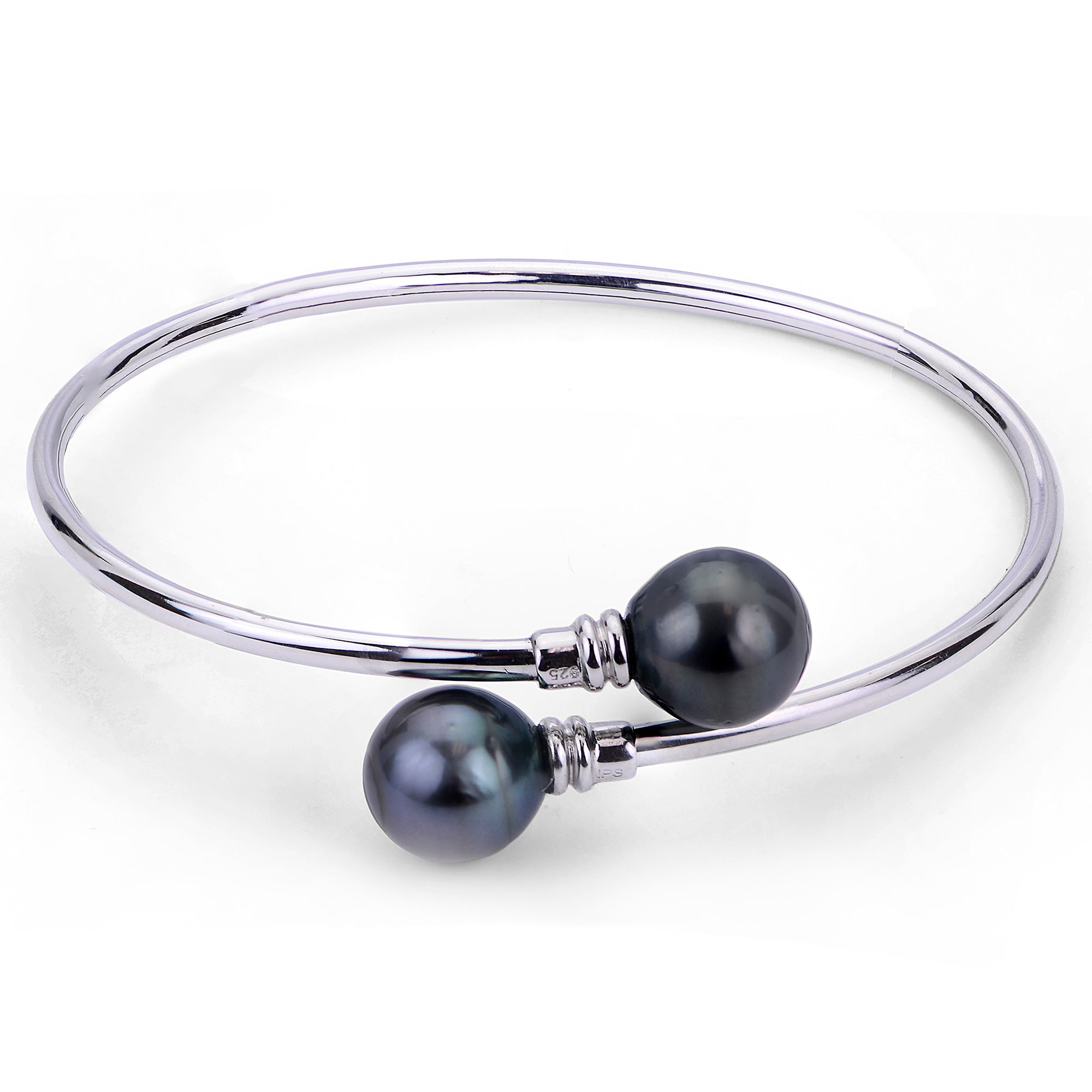 Parkplace Pearls Sterling Silver Tahitian Pearl Bracelet 631576/B