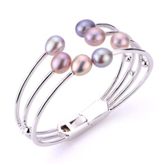 Parkplace Pearls Sterling Silver Freshwater Pearl Bracelet 631794/MULTI