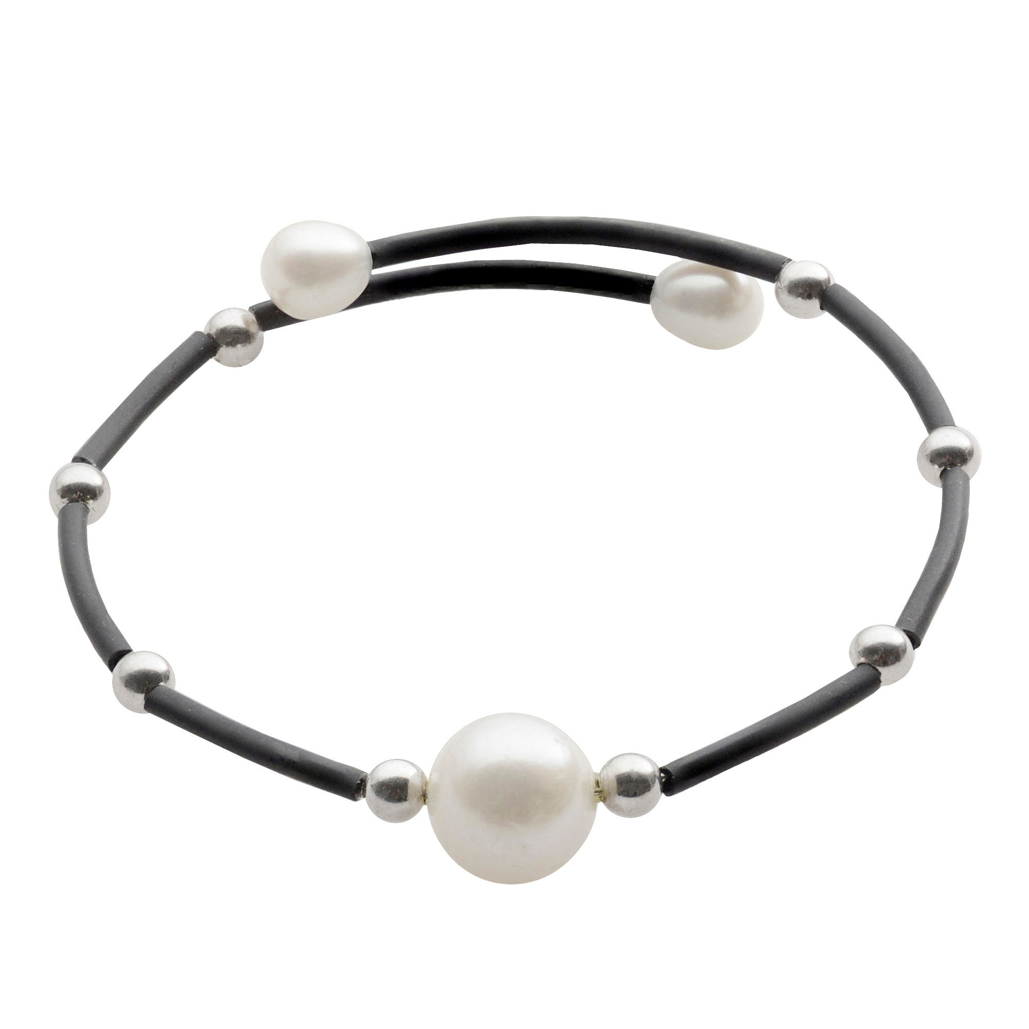 Parkplace Pearls Sterling Silver Freshwater Pearl Bracelet 632207
