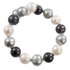 Parkplace Pearls Sterling Silver Freshwater Pearl Bracelet 632219/BWG