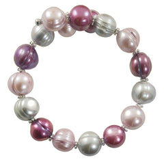 Parkplace Pearls Sterling Silver Freshwater Pearl Bracelet 632219/PLG