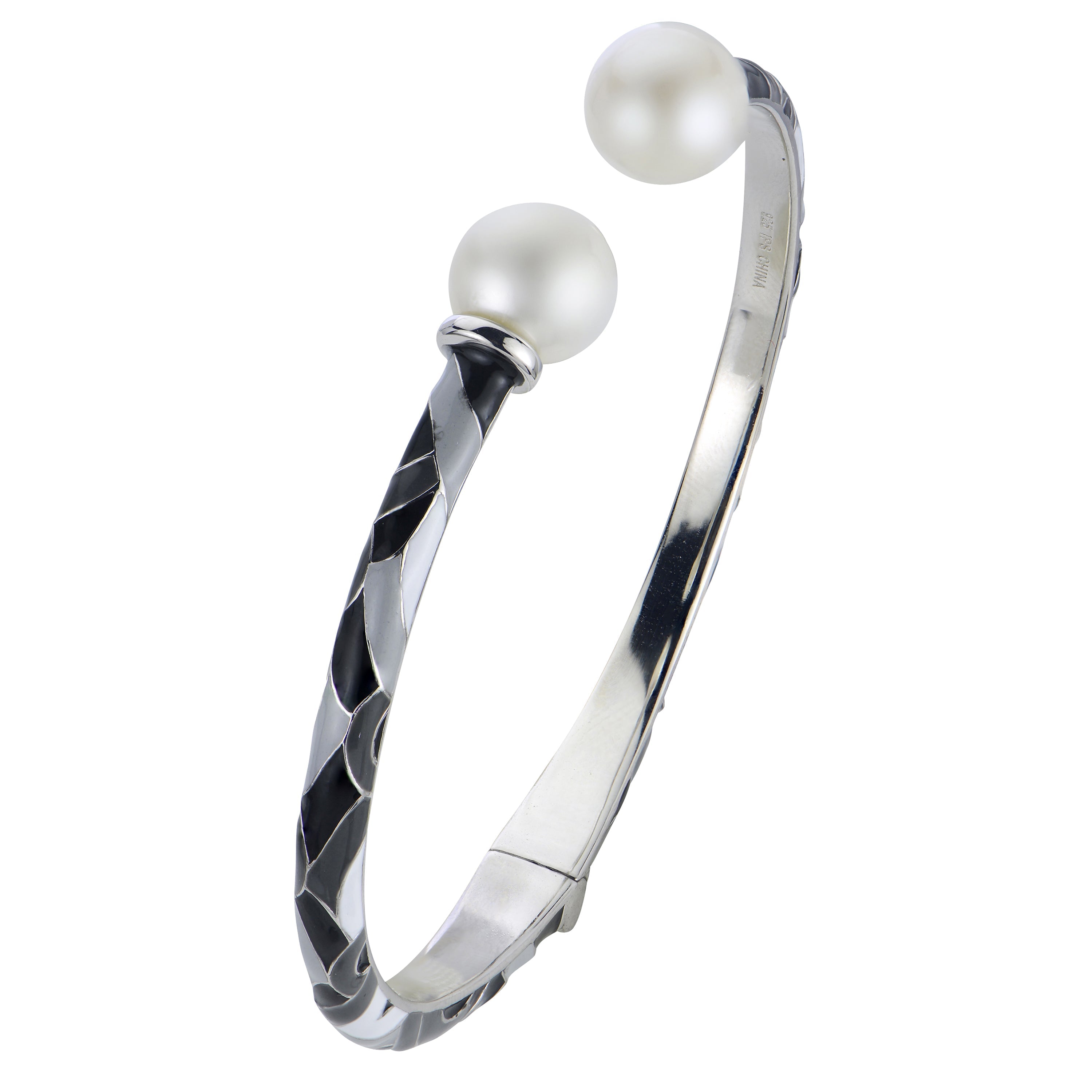 Parkplace Pearls Sterling Silver Freshwater Pearl Bracelet 632605/BWG