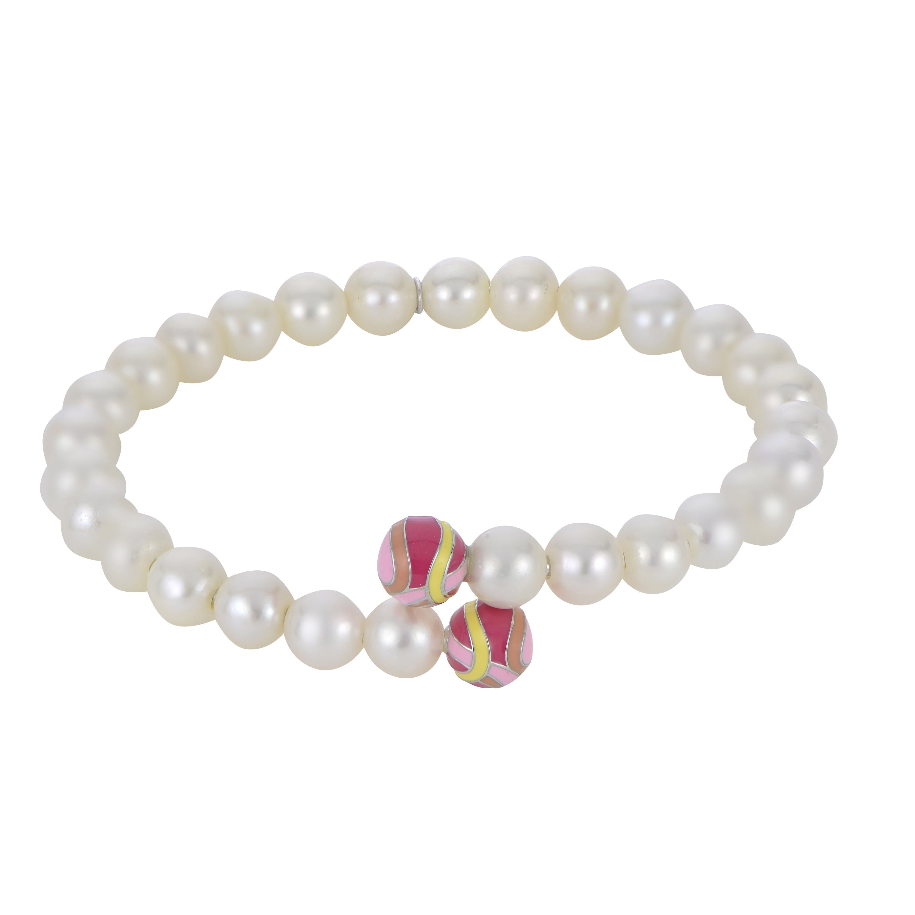 Parkplace Pearls Sterling Silver Freshwater Pearl Bracelet 632942/FW