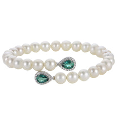 Parkplace Pearls Sterling Silver Freshwater Pearl Bracelet 632959/LCE