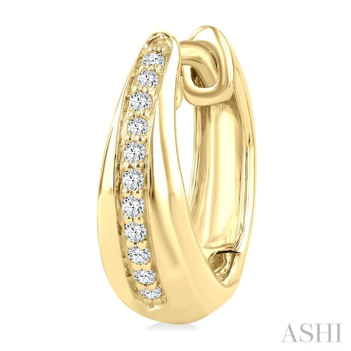 ASHI Bold Diamond Fashion Hoop Earrings 633J8PPTGERYG
