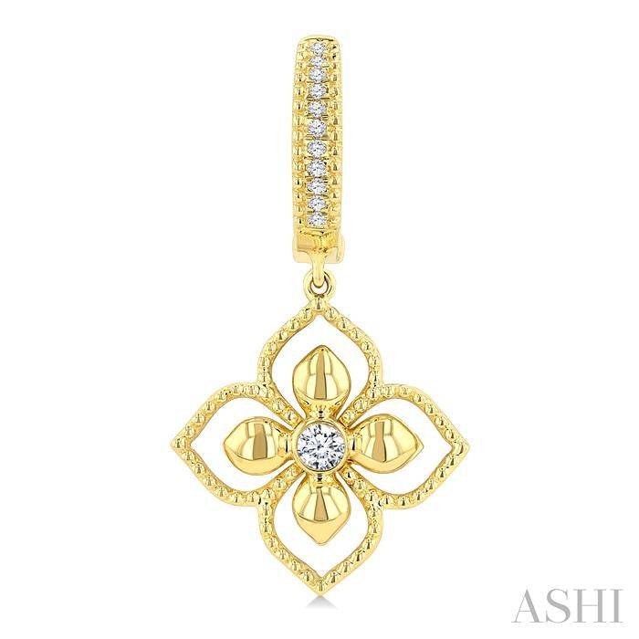 ASHI Blossom Diamond Fashion Earrings 635K8PPTGERYG