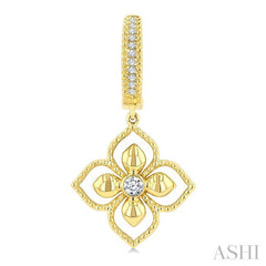 ASHI Blossom Diamond Fashion Earrings 635K8PPTGERYG