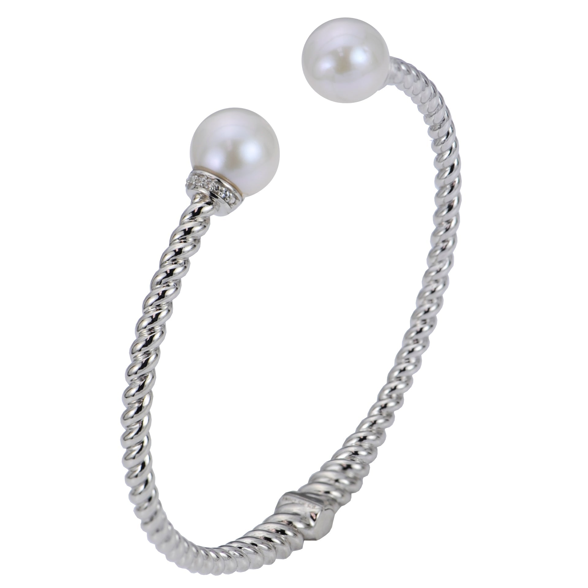 Parkplace Pearls Sterling Silver Freshwater Pearl Bracelet 636916/FW