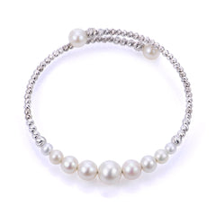 Parkplace Pearls Sterling Silver Freshwater Pearl Bracelet 636990/FW