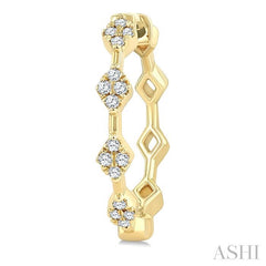 ASHI Diamond Fashion Hoop Earrings 636H8PPTSERYG