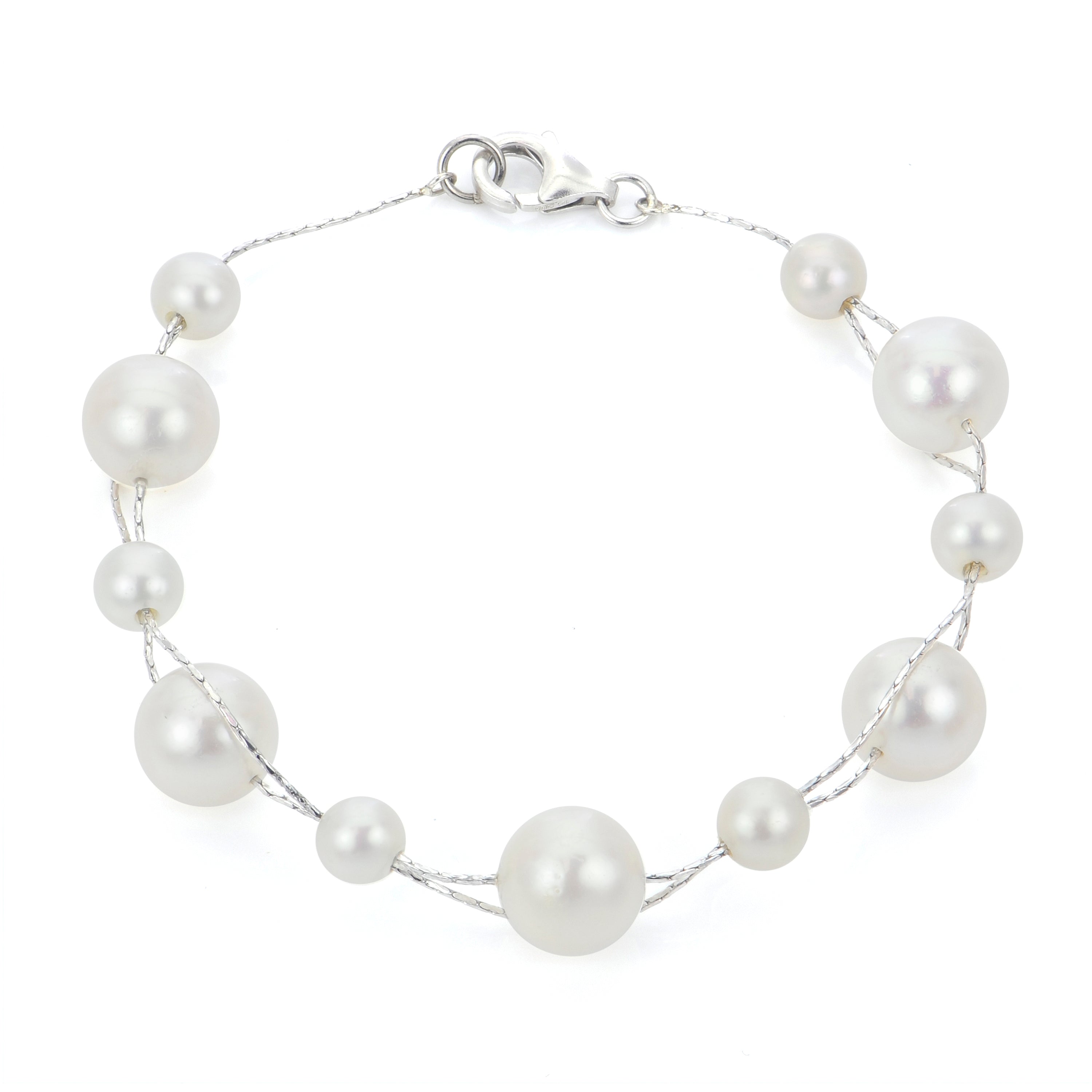 Parkplace Pearls Sterling Silver Freshwater Bracelet 638541/FW