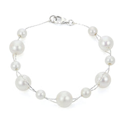 Parkplace Pearls Sterling Silver Freshwater Bracelet 638541/FW